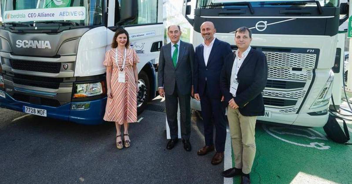 Iberdrola Lidera Una Alianza Para La Electrificaci N Del Transporte Pesado