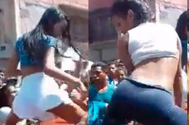 PERREO FÚNEBRE Dos chicas hacen twerking sobre el ataúd de un amigo