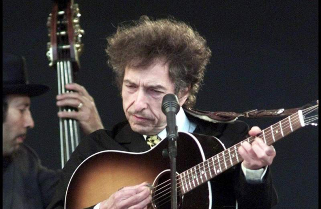 Bob Dylan, en una de sus últimas actuaciones en un festival en Dinamarca. NIELS MEILVANG