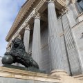 Archivo - Fachada del Congreso de los Diputados.