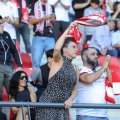 La afición culturalista demuestra su fidelidad con el equipo.