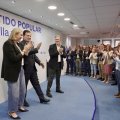 Mañueco en la clausura de la Junta Directiva Autonómica del PP.