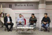 Manuel Rilo, Manuel Fernández, Armando Medina y Víctor Pérez Sabido .