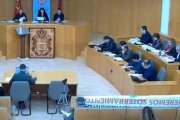 Pleno en el Ayuntamiento de San Andrés.