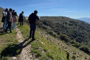 Los bodegueros sorianos, en los viñedos de Descendientes de J. Palacios.