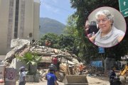 Manuel Félix, periodista del Diario de León, en el documental de la CNN sobre el terremoto en Venezuela.