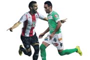 David Murciego 'Murci' a la izquierda, y Roberto Puente se verán las caras el próximo domingo en el estadio La Eragudina