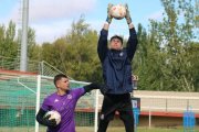 La plantilla culturalista siguió preparando la final de Copa que disputa esta noche en Zamora. CYDL