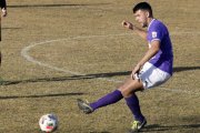 El equipo morado sumó los tres puntos in extremis. MARCIANO PÉREZ