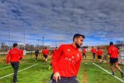 Imagen de uno de los últimos entrenamientos de la Cultural en el Área Deportiva de Puente Castro, el 3 de marzo. CYDL