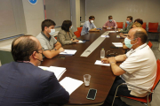 Inicio del Comité Organizador del Congreso del PP, ayer. RAMIRO