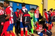 Lugar donde tuvieron que cambiarse los jugadores rojiblancos. DL