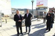 El subdelegado del Gobierno, Francisco Álvarez, visitó las obras con el alcalde de Toreno, Pedro Muñ