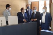 Recepción de Carrera a Amilivia y al resto de miembros del Consejo de Cuentas. RAMIRO