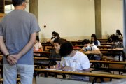 La Universidad ya puso en marcha durante la Ebau un protocolo de seguridad para hacer los exámenes con todas las garantías. MARCIANO PÉREZ