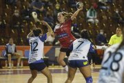 Partido de división de honor plata femenina de balonmano, Cleba - Porriño. F. Otero Perandones.