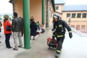 Un problema en la chimenea de la caldera de carbón obligó el jueves a desalojar a los niños de Infan