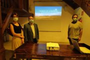 Presentación ayer de la campaña de promoción turística. A. R.
