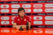 Eduardo Docampo durante la rueda de prensa que ha ofrecido hoy. MIGUEL F. B.
