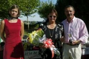 Concha Canosa, 3ª en Damas, junto a Santiago Sarmiento