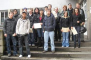 Los alumnos de la Escuela Taller El Urogayo finalizaron ayer su formación