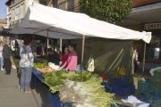 El puerro volverá a ser un año más la gran estrella de la Feria de San Simón de Sahagún. ACACIO