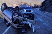 El grave accidente ocurrido ayer ha despertado las quejas vecinales. CASTRO