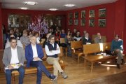 Autoridades y empresarios participantes en estas jornadas de ecoturismo.