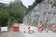 Las balizas se han retirado definitivamente del tramo. CAMPOS