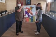 Carrera y Macho, ayer durante la presentación. A. R.