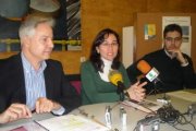 Celestino Pérez, Arlyn Orellana y Manuel Castro, ayer, durante la presentación del programa