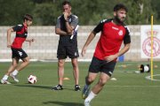 José Manuel Aira solo piensa en seguir mejorando y sumar una nueva victoria mañana frente al Barakaldo. JESÚS F. SALVADORES