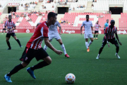 Los riojanos tuvieron mucha más pegada que el equipo leonés. TWITTER UD LOGROÑÉS