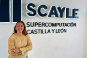 La consejera en la sede de Scayle, ubicada en el Campus de Vegazana . DL