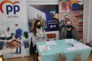 Laura Galindo y Ángel Blanco ayer durante la rueda de prensa. A. R.
