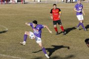 El equipo bañezano se vio superado por el Laguna más efectivo ante la portería rival. MARCIANO PÉREZ