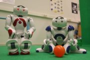 Robots diseñados en la Escuela de Ingenierías de la Universidad de León. ARCHIVO