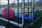 Los guardametas de menor edad también se entrenan en las instalaciones del Olímpico de León. DL