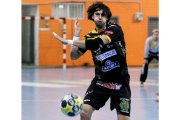 El argentino Fede Vieyra entrena desde el martes pasado con el Abanca ademar. Á. O.