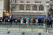 Las distintas delegaciones que participan en la cumbre de la UE visitan Botines. DL