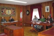 Sesión plenaria celebrada ayer en el Ayuntamiento de Riaño en la que se habló de la residencia de an