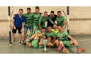 Formación del Racing León, campeón de la Liga de La Virgen del Camino. DL