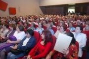 Reunión la asociación de Fibromialgia de León en el salón de actos del Ayuntamiento