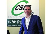 Benjamín Castro, presidente de Csif en Castilla y León. MARCIANO PÉREZ