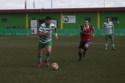 El equipo virginiano buscó el gol del empate, pero careció de acierto en el remate final.  F. OTERO PERANDONES
