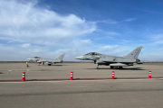 Un avión Eurofighter