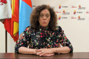 La consejera de Relaciones Institucionales del Consejo Comarcal de El Bierzo, Susana Folla.