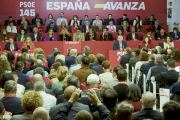 Captura de video del inicio de la reunión este sábado del Comité Federal del PSOE en su sede de Ferraz.