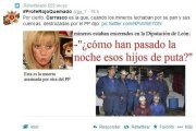 Algunos de los comentarios que se vertieron en internet tras el asesinato de Isabel Carrasco