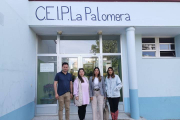 Cendón encabezó la delegación del PSOE que visitó La Palomera